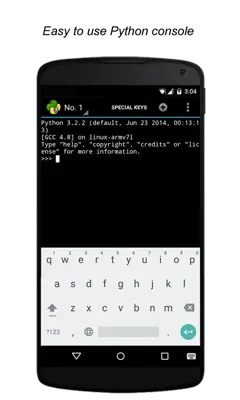 QPython3 android App screenshot 1